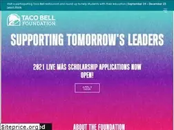 Sites similar to tacobellfoundation.org