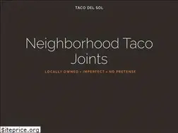 Sites similar to tacodelsol.com