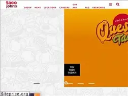 Sites similar to tacojohns.com