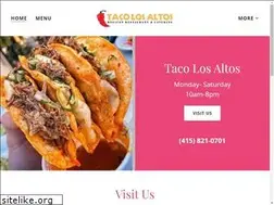 Sites similar to tacolosaltos.com