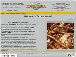 Sites similar to tacomametals.com