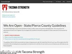 Sites similar to tacomastrength.com