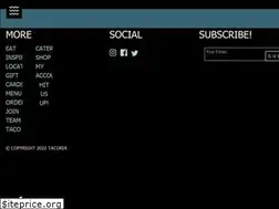Sites similar to tacoria.com