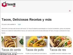 Sites similar to tacos10.com