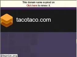 Sites similar to tacotaco.com