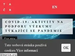 Sites similar to tacr.cz