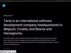 Sites similar to tacta.io