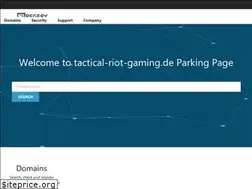 Sites similar to tactical-riot-gaming.de