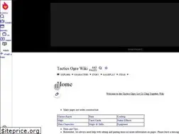 Sites similar to tacticsogre.wikia.com
