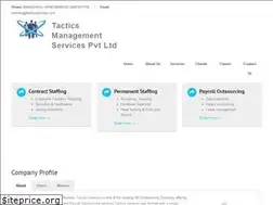 Sites similar to tacticsservices.com