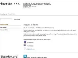 Sites similar to tactika.com