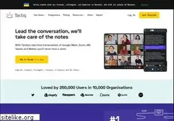 Sites similar to tactiq.io