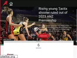 Sites similar to tactixnetball.co.nz