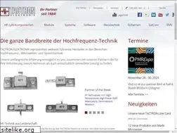 Sites similar to tactron.de