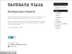 Sites similar to tacubayaviaja.com