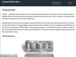 Sites similar to tadacipbycipla.com