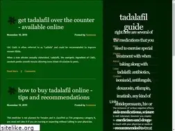Sites similar to tadalafil.digital