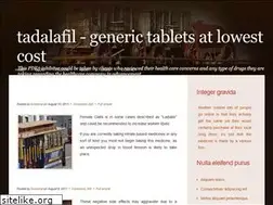 Sites similar to tadalafil.email