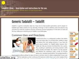 Sites similar to tadalift.net