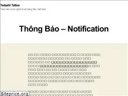 Sites similar to tadashitattoo.vn