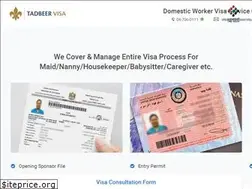 Sites similar to tadbeervisa.com
