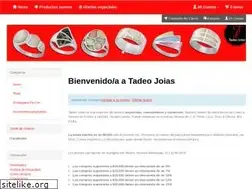 Sites similar to tadeojoias.com.ar