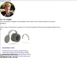 Sites similar to tadghwagstaff.com