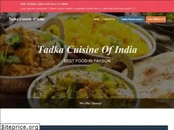 Sites similar to tadkaindianrestaurant.com