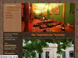 Sites similar to tadshikische-teestube.de