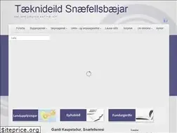Sites similar to taeknideild-snb.is
