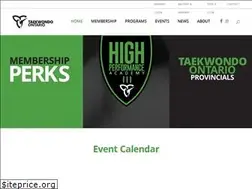 Sites similar to taekwondo-ontario.com