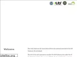 Sites similar to taekwondo.ie