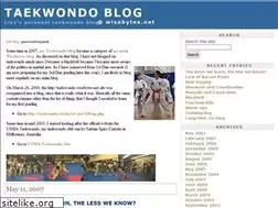Sites similar to taekwondo.wisebytes.net
