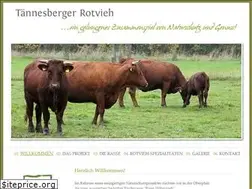 Sites similar to taennesberger-rotvieh.de