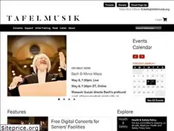Sites similar to tafelmusik.org