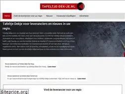 Sites similar to tafeltje-dek-je.nl