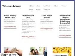 Sites similar to tafsiranmimpi.com