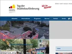 Sites similar to tag-der-staedtebaufoerderung.de