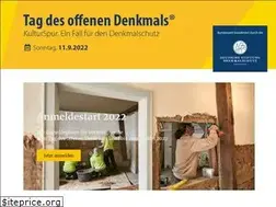 Sites similar to tag-des-offenen-denkmals.de