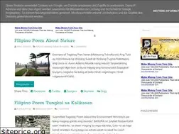 Sites similar to tagalog-tula-pilipinas.blogspot.com