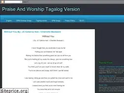 Sites similar to tagalogliriks.blogspot.com