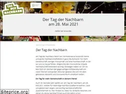 Sites similar to tagdernachbarn.de
