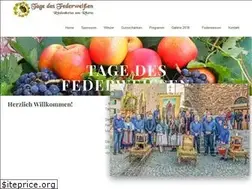 Sites similar to tage-des-federweissen.de