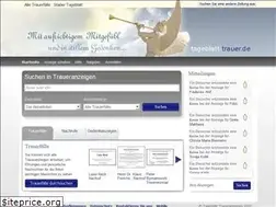Sites similar to tageblatt-trauer.de