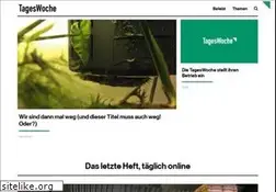 Sites similar to tageswoche.ch