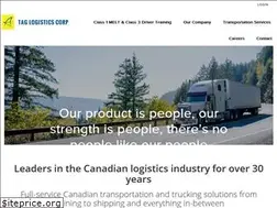 Sites similar to taglogisticscorp.com