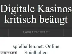 Sites similar to tagora-project.eu