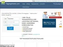 Sites similar to tagungshotels.com