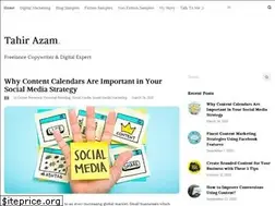 Sites similar to tahirazam.com