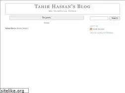 Sites similar to tahirhassan.blogspot.com